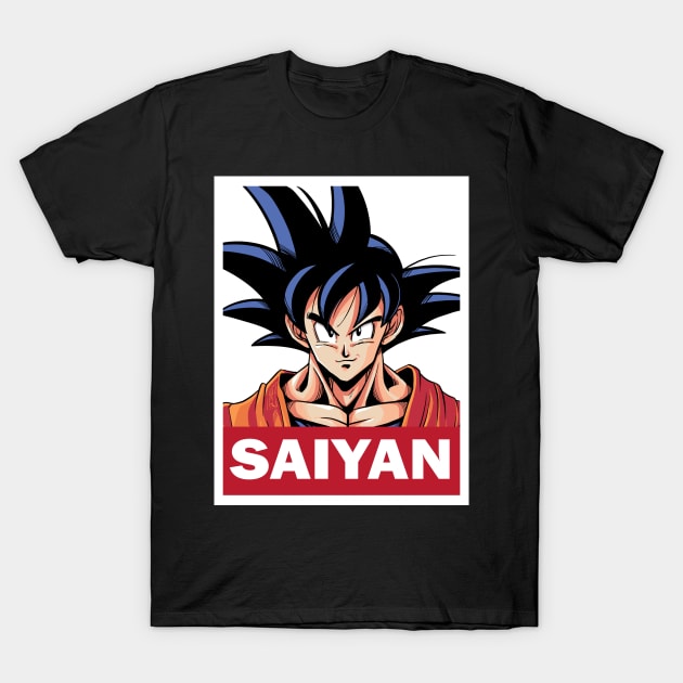 Goku Saiyan T-Shirt by Pakyu Pashion